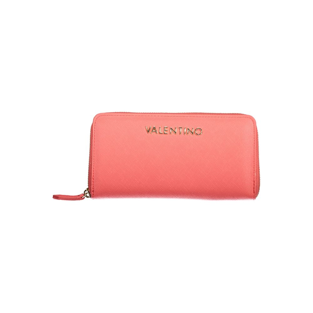 Valentino Bags wallet in pink polyethylene